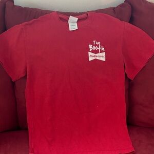 The Booth Tuscaloosa Budweiser Red Tee with Logo